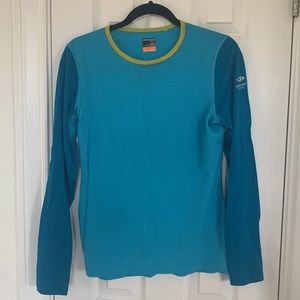 ICEBREAKER Merino Wool, Top, Size M